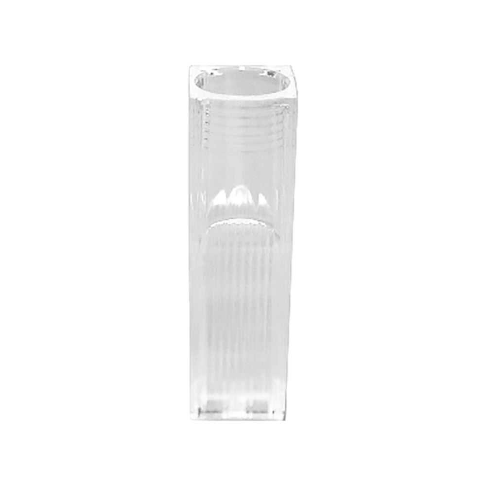 Lot De 100 Cuvettes Pour Spectrophotomètre En Polystyrène 4,5 Ml, 2 Côtés Nervurés, Avec Couvercles - Marque TCC