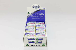 Natural Secrets Soap Goatsmilk 100g Bar Box of 24
