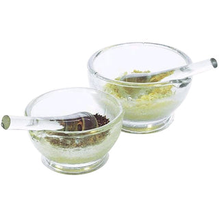Lincon Mortar and Pestle Soda Lime Glass