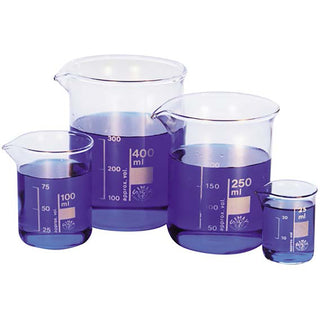 Simax Beaker Borosilicate Glass with Spout Single and Box