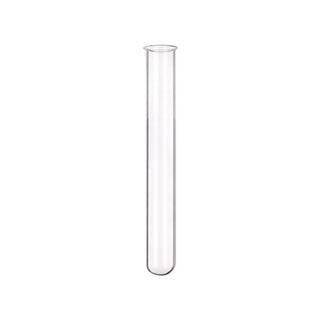 Simax Test Tubes with Rim Round Bottom Borosilicate Glass