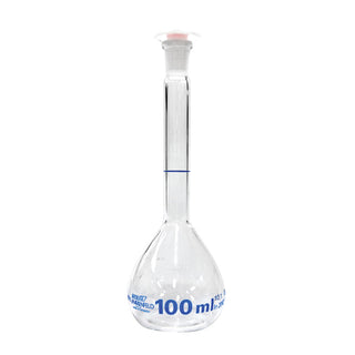 Simax Volumetric Flask with Plastic Stopper Borosilicate Glass Made In Europe