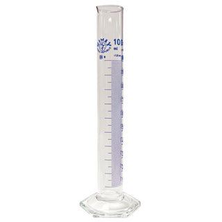 Simax Measuring Cylinder Borosilicate Glass with Spout Graduated