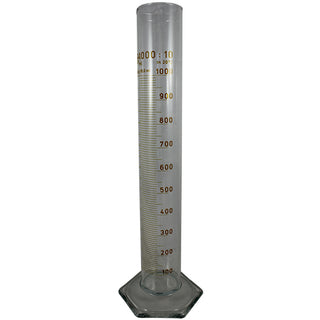 Simax Measuring Cylinder Borosilicate Glass with Spout Graduated