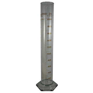 Simax Measuring Cylinder Borosilicate Glass with Spout Graduated