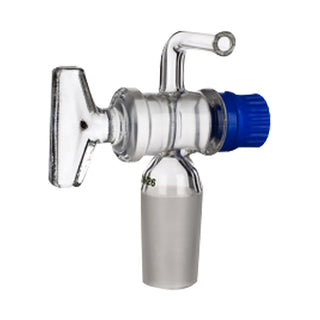 Simax Adapter with Stopcock & Bended Tube Key No. 2 Borosilicate Glass