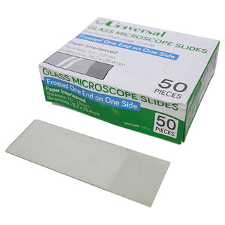 Universal Premium Pathology Grade Microscope Glass Slide Thickness 1.0 - 1.2mm Interleaved