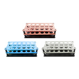 Aptaca Test Tube Rack Stand Recyclable Autoclavable Stackable Alphanumeric Embrossed Grid