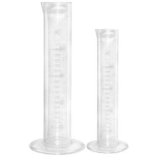 Aptaca Measuring Cylinder Class B Graduated Autoclavable Polypropylene Low and Tall Form