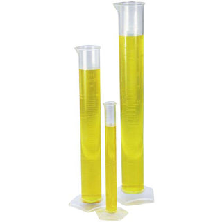 Aptaca Measuring Cylinder Class B Graduated Autoclavable Polypropylene Low and Tall Form