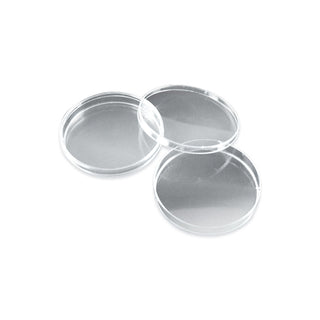 Aptaca Petri Dish with Lid with 3 Vents Polystyrene Bag and Carton