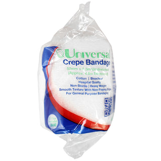Universal Crepe Bandage Heavyweight 4.5m Stretched Smooth