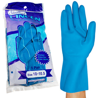 Lincon Silverlined Natural Rubber Gloves Unscented