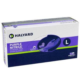 Halyard Purple Nitrile Examination Gloves