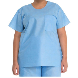 Halyard Scrub Shirt 3 Layers SMS Fabric Single and Carton
