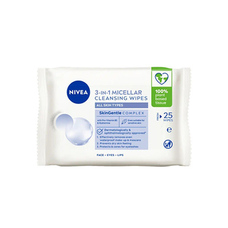 Nivea Micellar Daily Essential Wipes All Skin Types 25 Pack