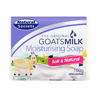 Natural Secrets Soap Goatsmilk 100g Bar Box of 24