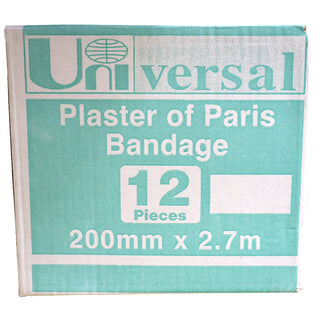 Universal Plaster of Paris Cast Bandages Box and Carton