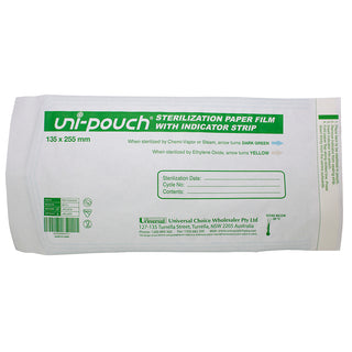 Uni-Pouch Sterilisation Pouch with Colour Change Indicator