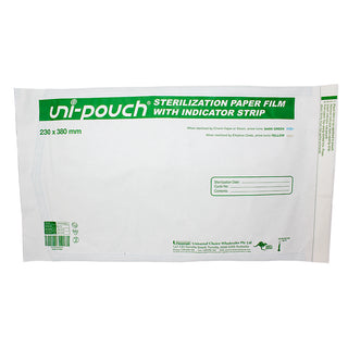 Uni-Pouch Sterilisation Pouch with Colour Change Indicator