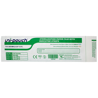 Uni-Pouch Sterilisation Pouch with Colour Change Indicator