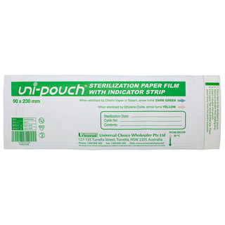 Uni-Pouch Sterilisation Pouch with Colour Change Indicator