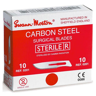 Swann Morton Surgical Scalpel Blade Sterile Carbon Steel