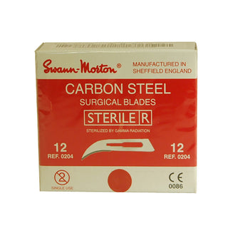 Swann Morton Surgical Scalpel Blade Sterile Carbon Steel
