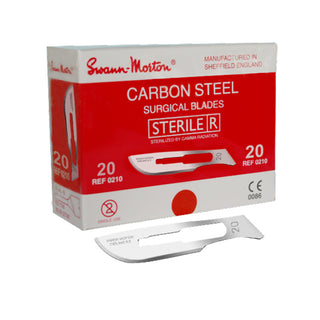 Swann Morton Surgical Scalpel Blade Sterile Carbon Steel