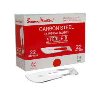 Swann Morton Surgical Scalpel Blade Sterile Carbon Steel