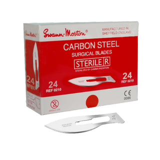 Swann Morton Surgical Scalpel Blade Sterile Carbon Steel