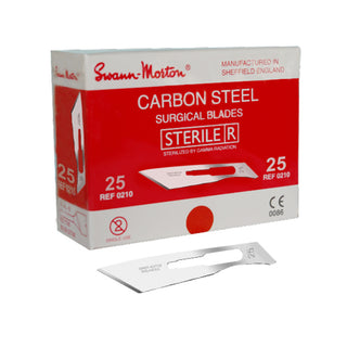 Swann Morton Surgical Scalpel Blade Sterile Carbon Steel